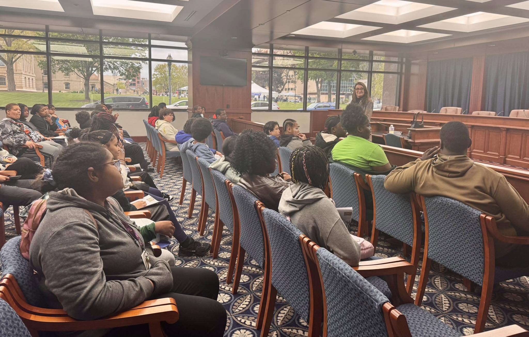 Welcoming Eastpointe Students to Lansing 