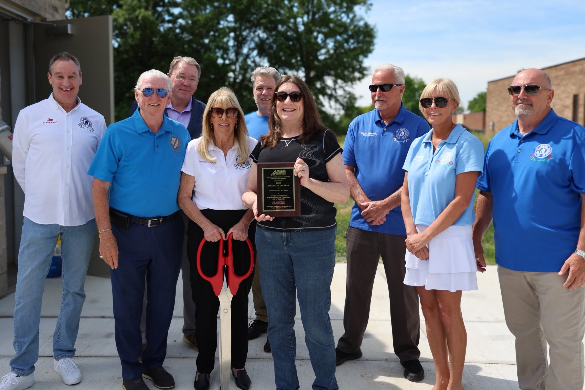 Ribbon Cutting for 13 Mile Road Pump Station in Roseville 