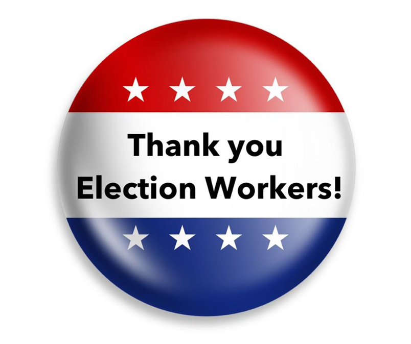 Thank You, Clerks and Election Workers 