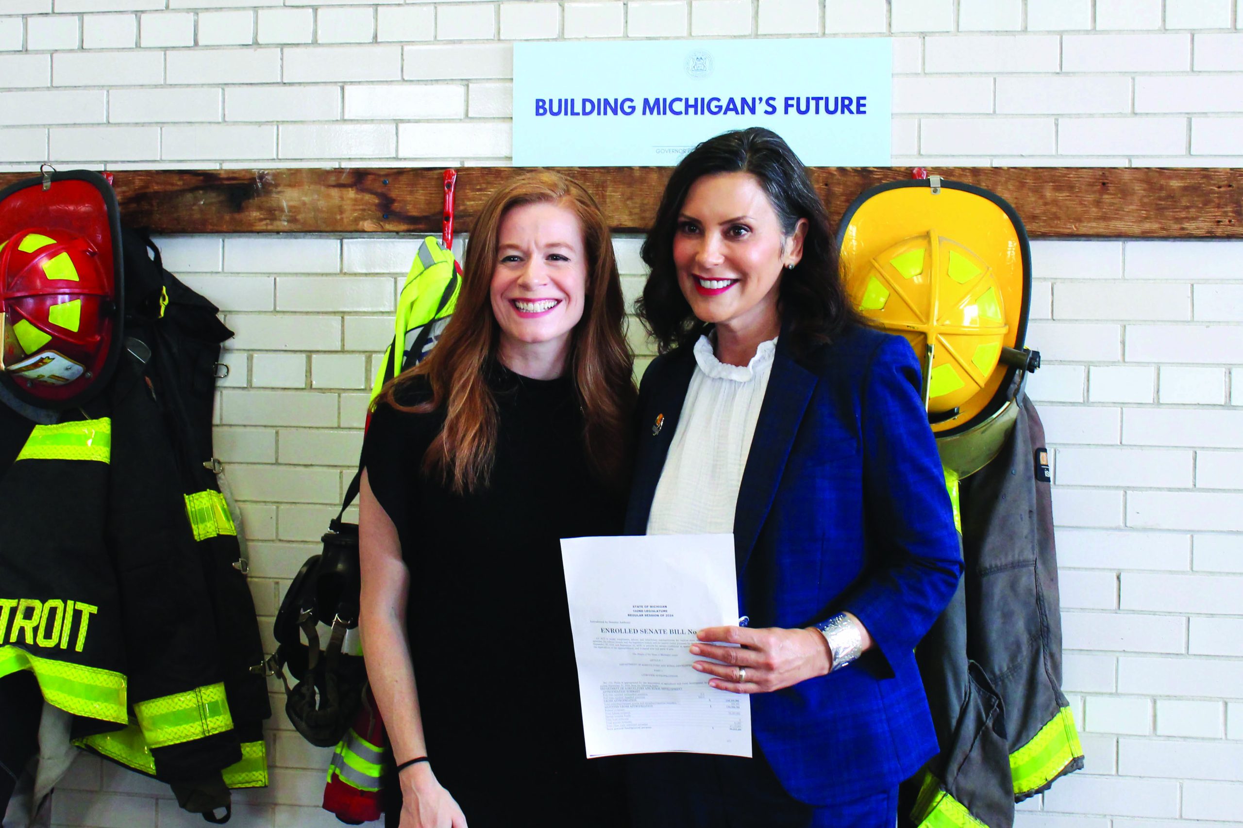 McMorrow and Whitmer 2026 Budget Signing