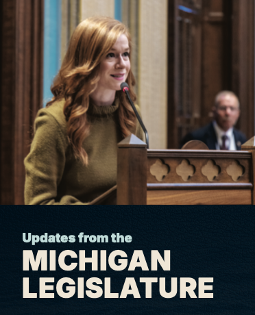 Updates from the Michigan Legislature