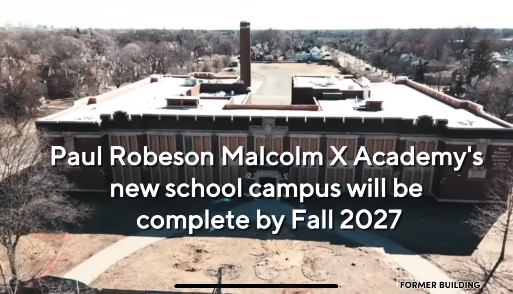 Paul Robeson Malcolm X Academy's new school campus will be complete by Fall 2027