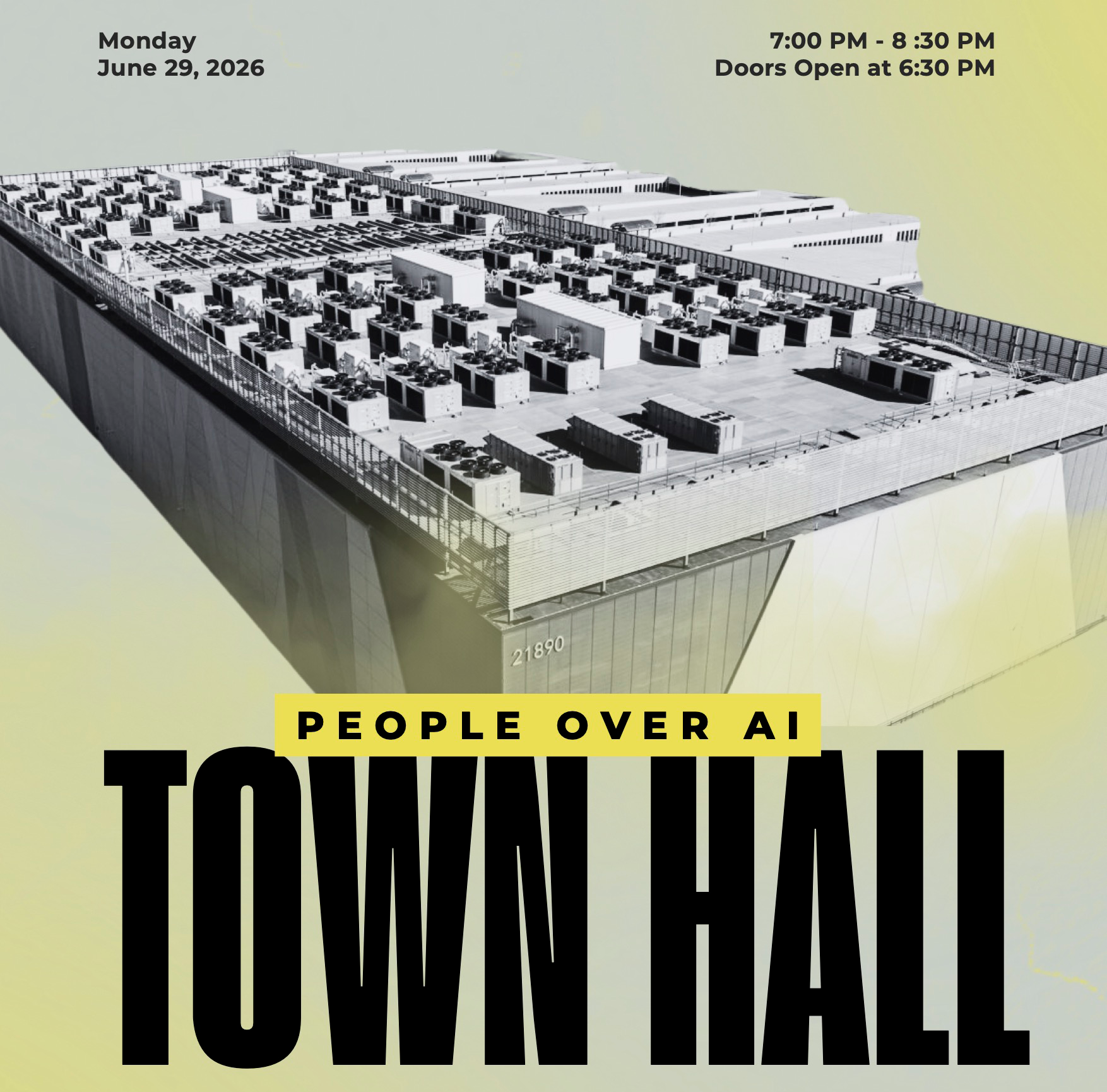 People Over AI Town Hall with Senator McMorrow