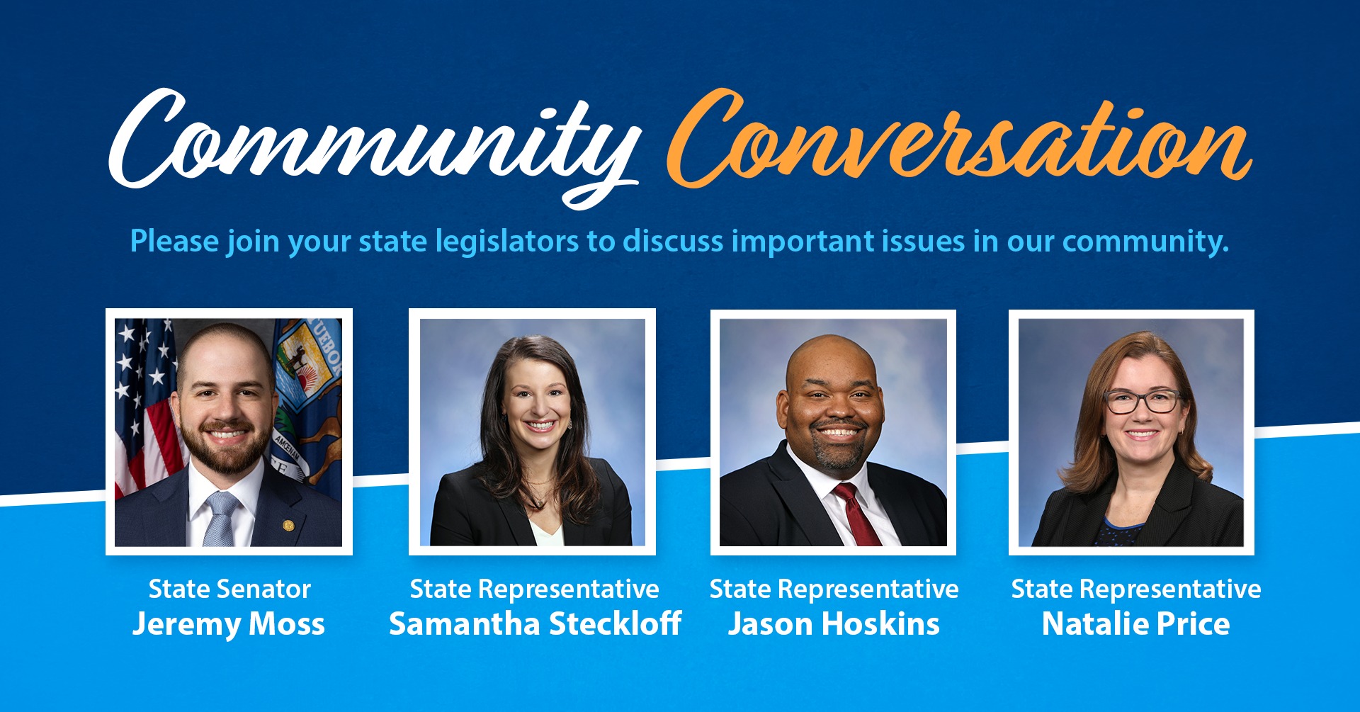 Community Conversation with Senator J. Moss