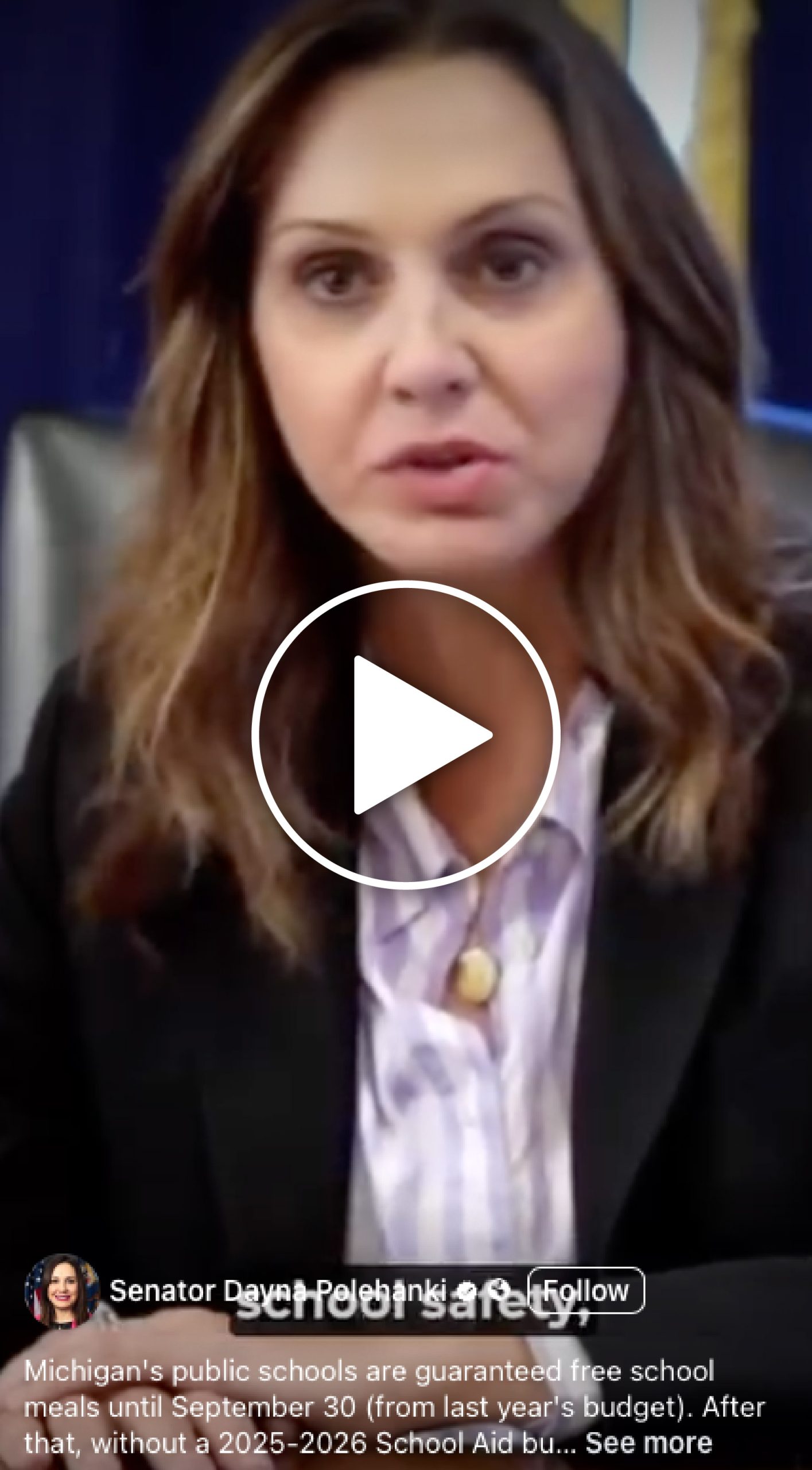 Senator Polehanki Video