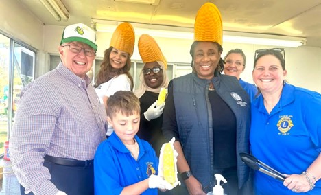 Corn Roast Fun with the Lions Club 