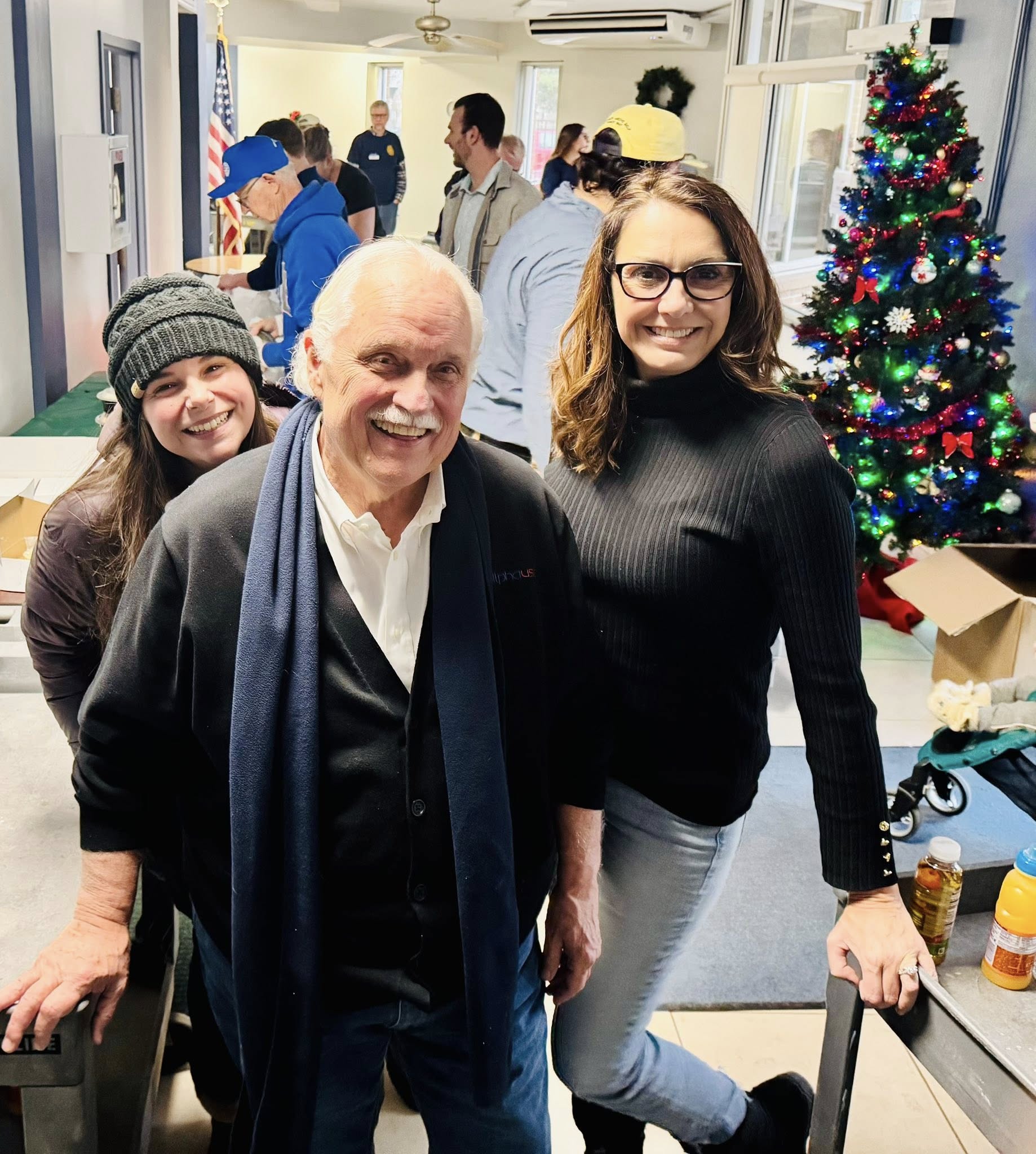 Delivering Holiday Meals to Senior Residents 