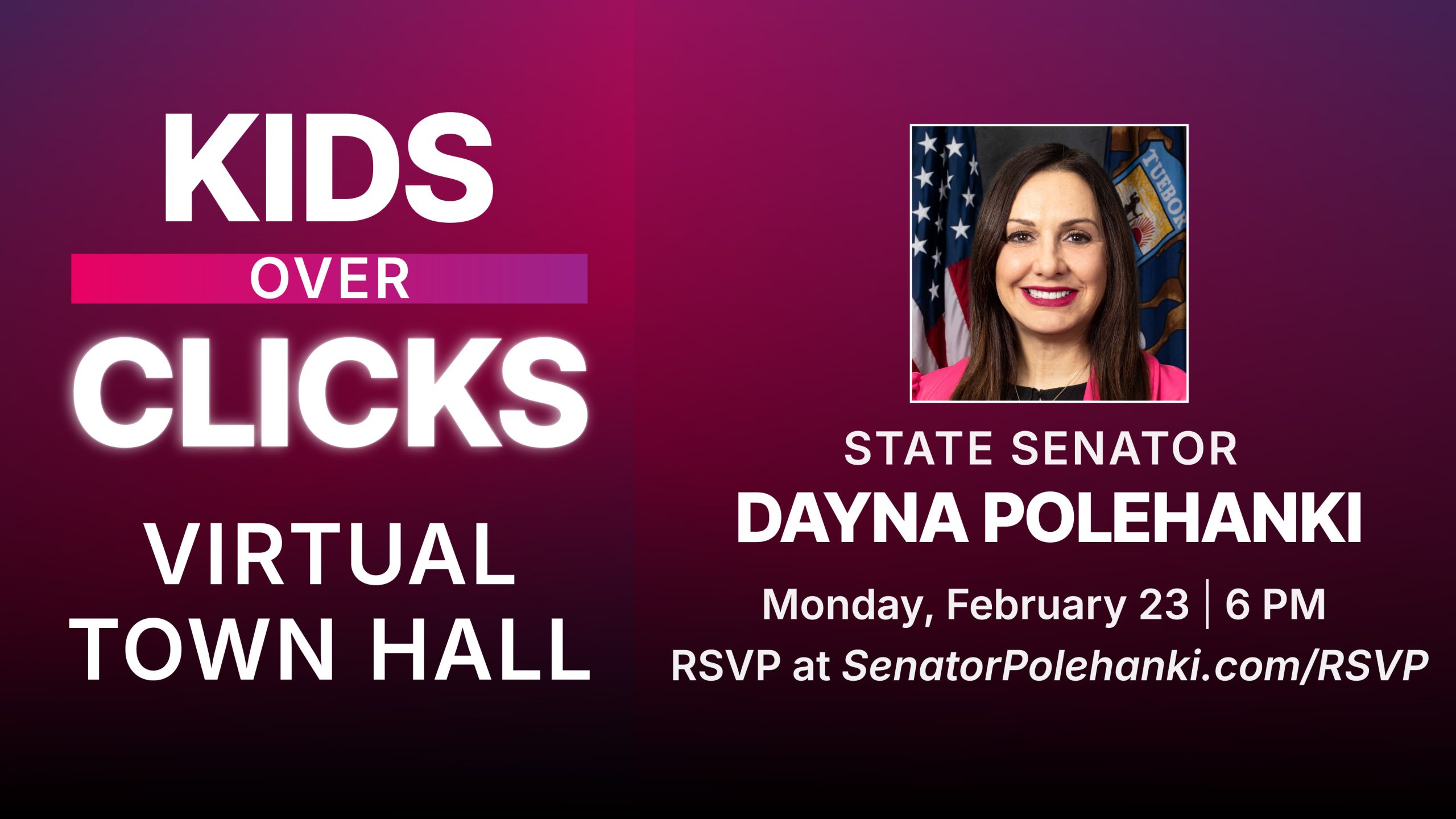 Kids Over Clicks Virtual Town Hall