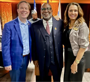 Senator Polehanki and Rep. Matt Koleszar and Mayor Nolen as we celebrated the city’s accomplishments and the bright future ahead