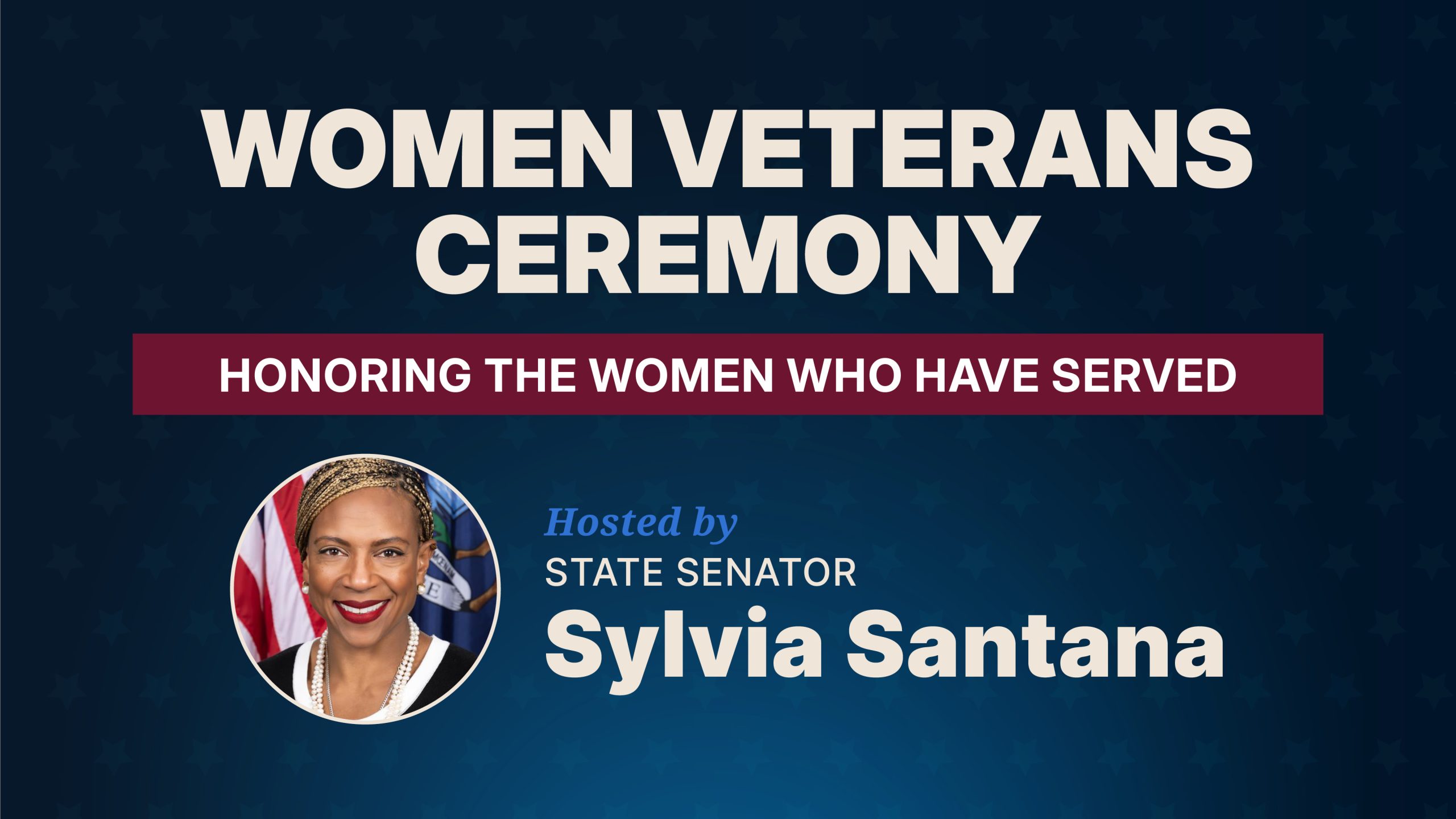 Women Veterans Ceremony with Senator Santana
