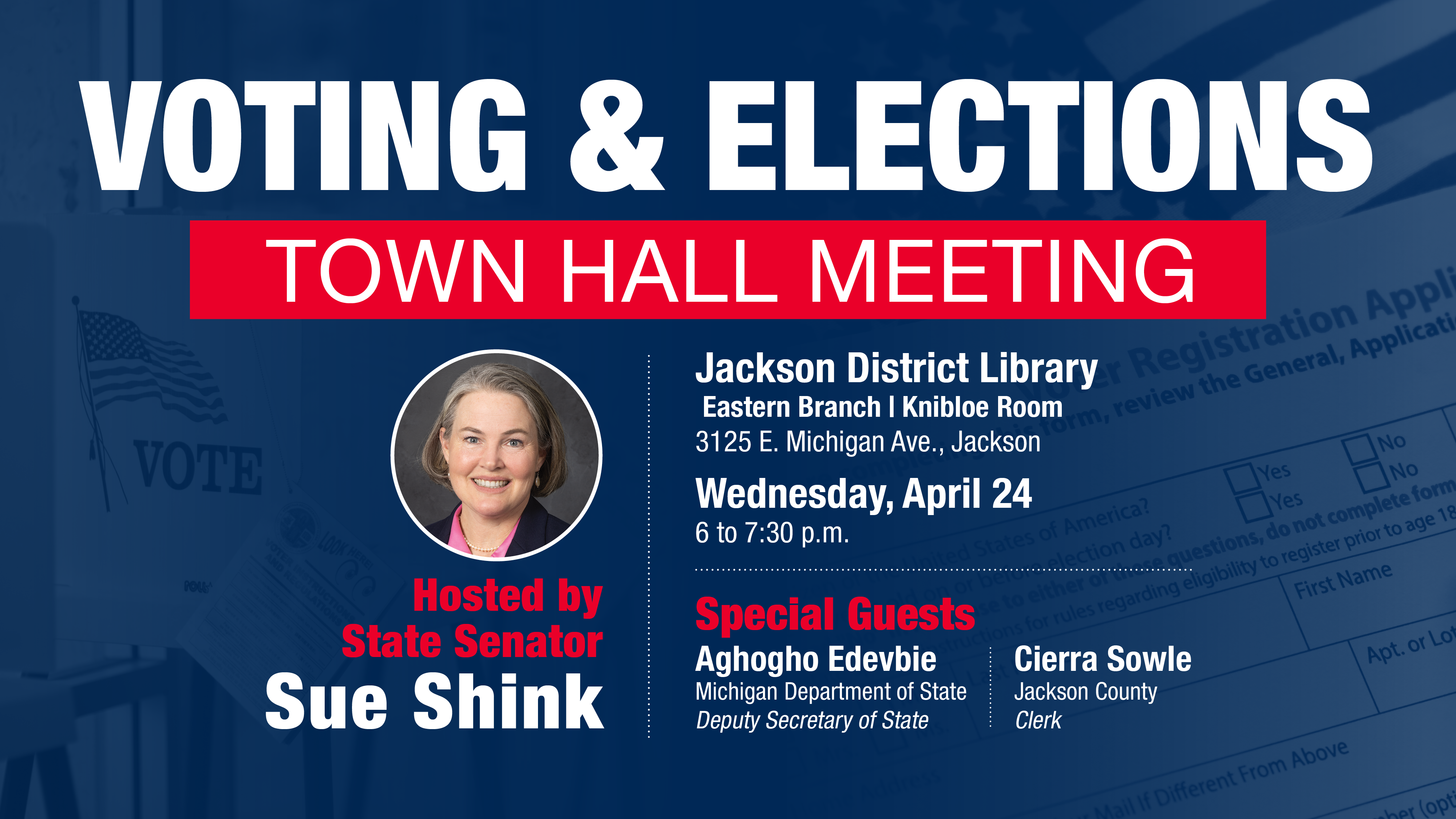 Voting & Election Town Hall