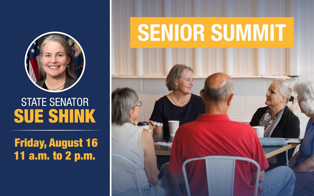 Sen. Shink to Host Senior Summit in Jackson on August 16 