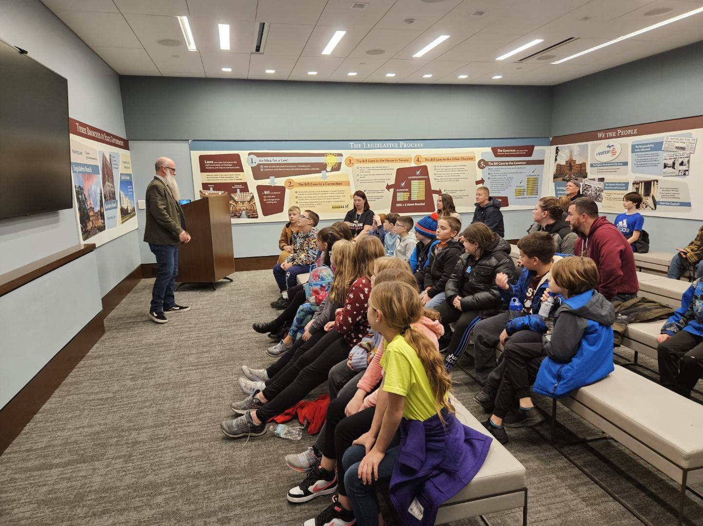 My Chief of Staff welcomed students from Northwest Elementary and Bean Elementary of Jackson County and was impressed with their knowledge and enthusiasm! 