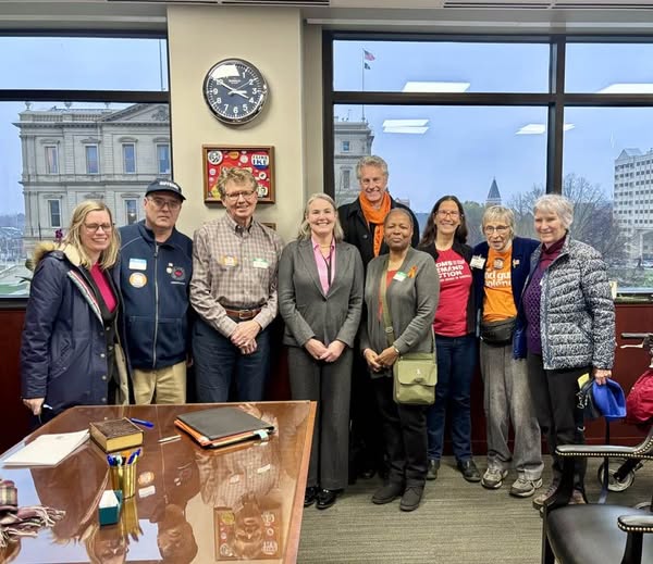 Thank you to the constituents who visited me in Lansing to talk about how gun violence has personally affected them and to advocate for safer communities. 