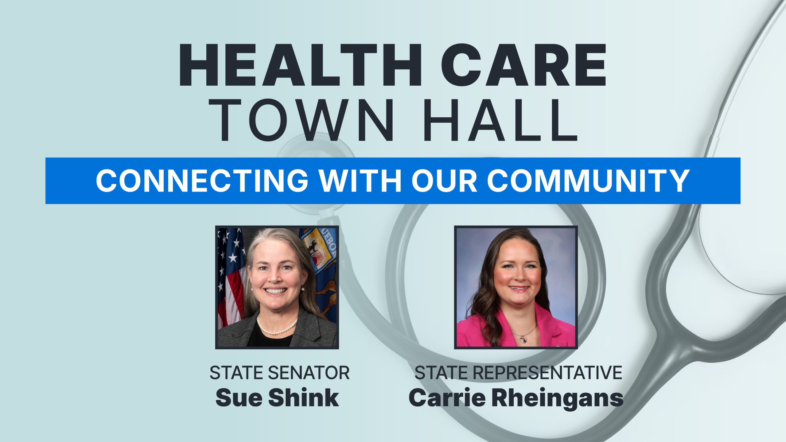 Health Care For All with Senator Shink and Rep. Rheingans