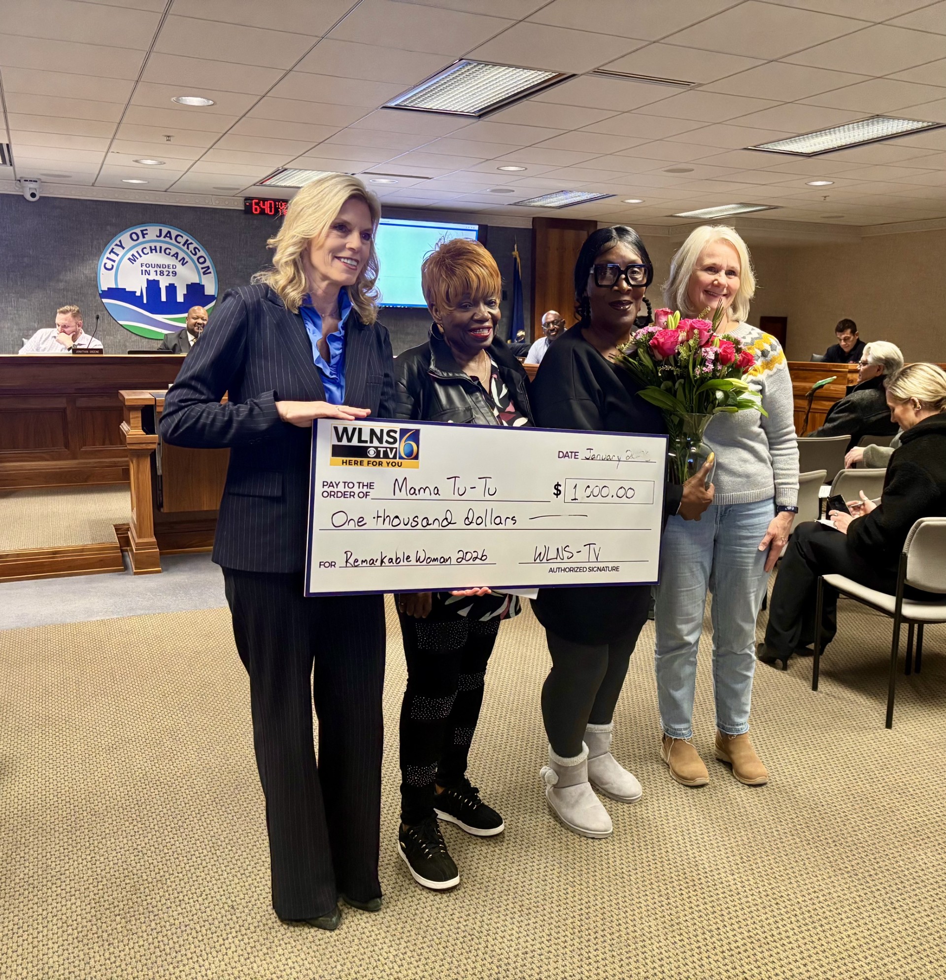 Jackson City Council Honors Mama Tu-Tu 