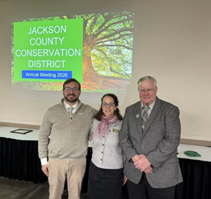 Congratulations to Brent and Mitzi Koors for being recognized as Conservation Farmers of the Year at the Jackson Co. Conservation District annual meeting.