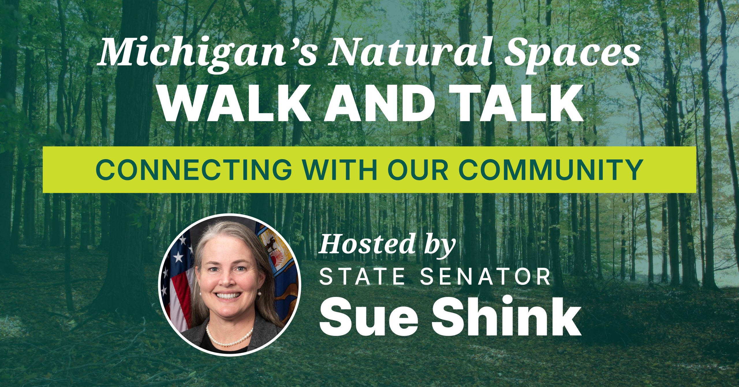 Senator Shink Walk and Talk