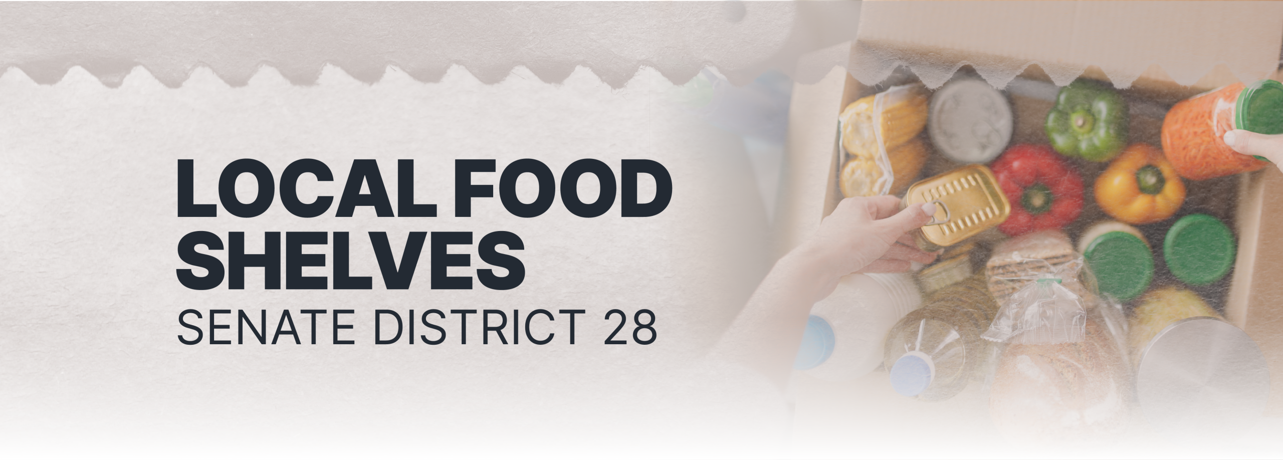 Local Food Shelves Senate District 28 - Senator Singh