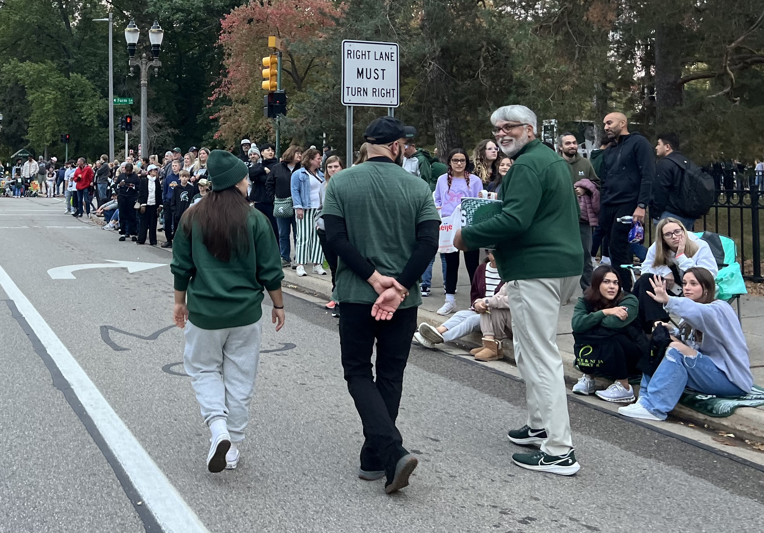 Last week, we had another great year walking in the MSU Homecoming Parade! Thank you to all who came out to see us! Go Green!!!