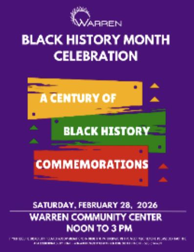 Warren Black History Month Celebration