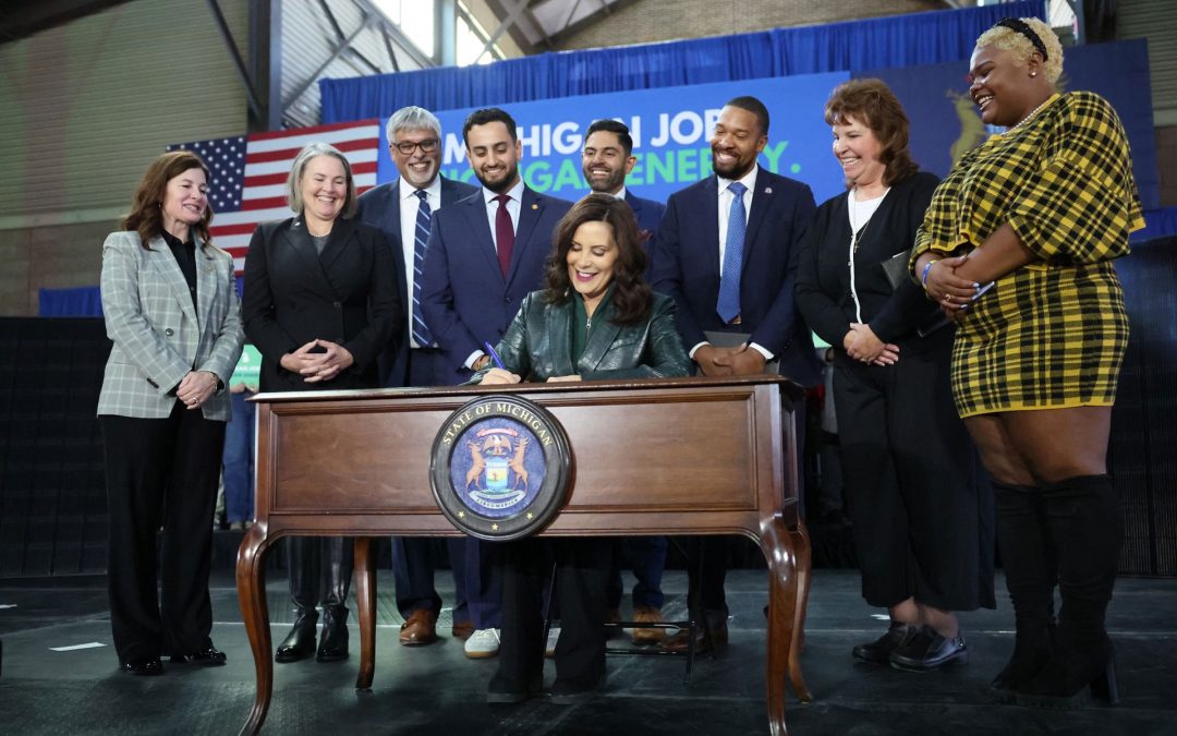 Governor Whitmer Signs Historic Clean Energy & Climate Action Package