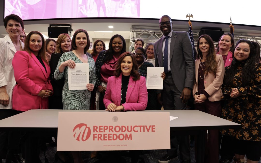 Governor Whitmer Signs Reproductive Health Act 