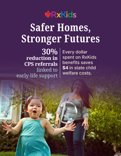 Expanding Rx Kids, a first-of-its-kind program that provides pregnant moms and new parents with a no-strings-attached cash allowance