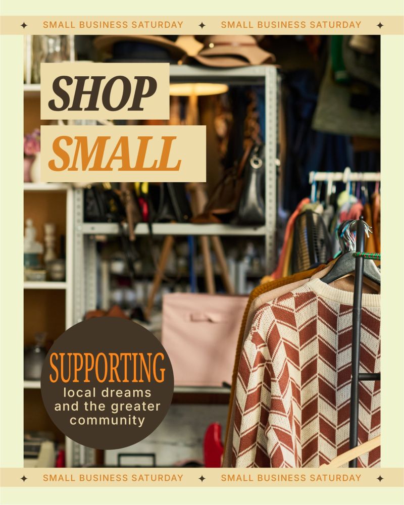Image for the Tweet beginning: Small Business Saturday is here,